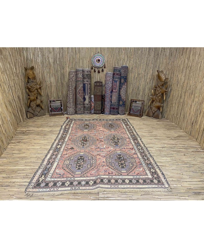 Handmade Hakkari Şehsavan Original Wool On Wool Kilim – FREE SHIPPING..!